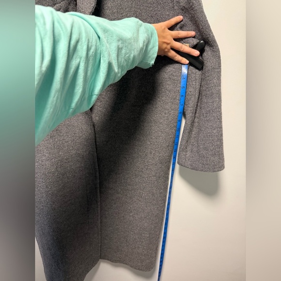 Marcella NYC Oversized Elizabeth Coat Large Grey - Picture 9 of 9